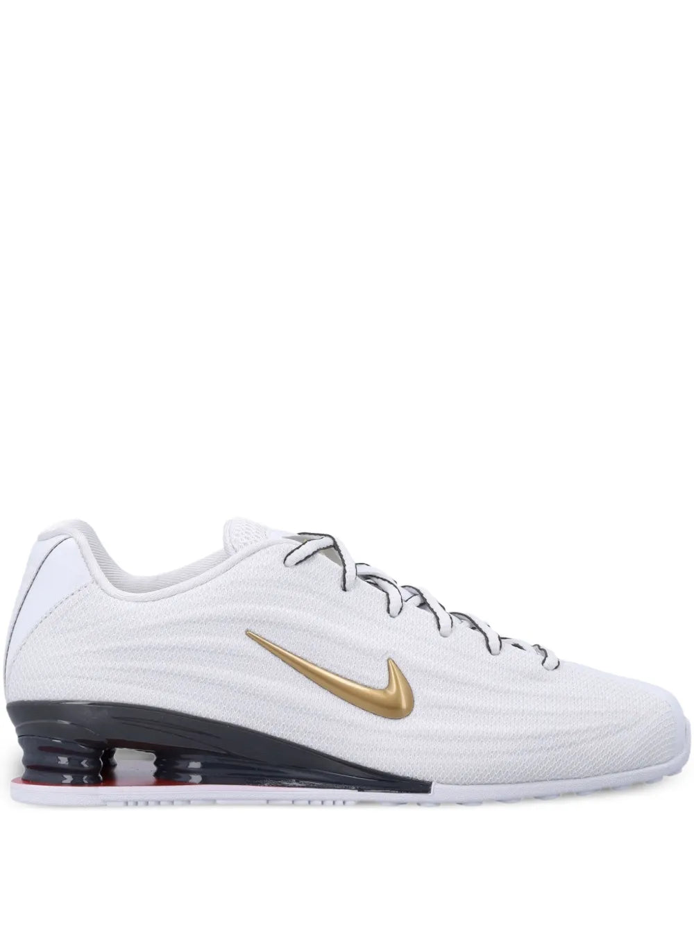 Nike Logo Trainers — White — Size US M 3.5 - US W 5 — Front View