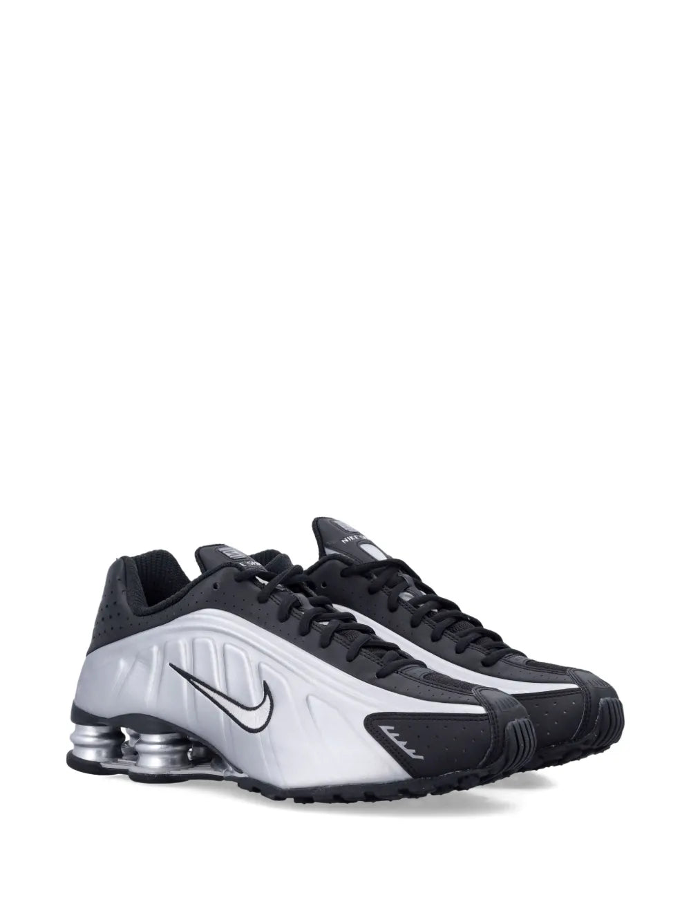 Nike Shox Metallic Trainers — Black — Size US M 3.5 - US W 5 — Side View