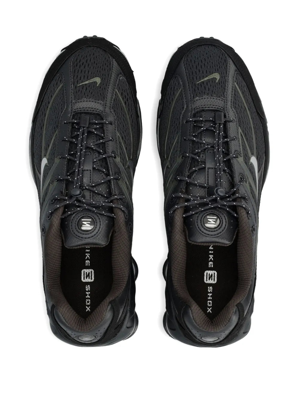 Nike Shox Ride 2 Reflective — Black — Size US M 3.5 - US W 5 — Back View