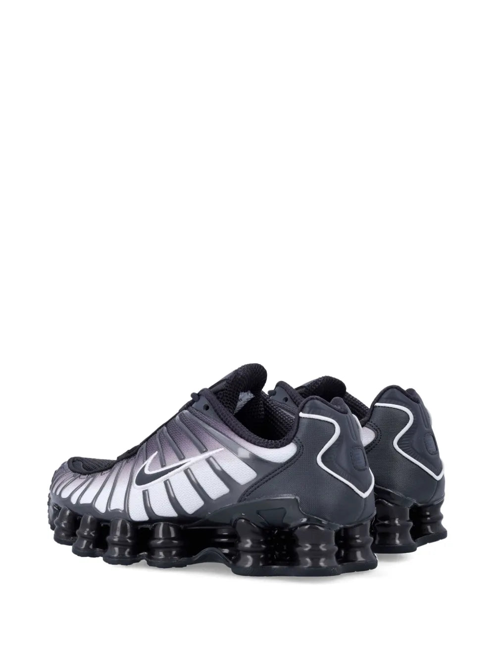 Nike Shox Tl Swoosh Detail Trainers — Black — Size US M 3.5 - US W 5 — Top View
