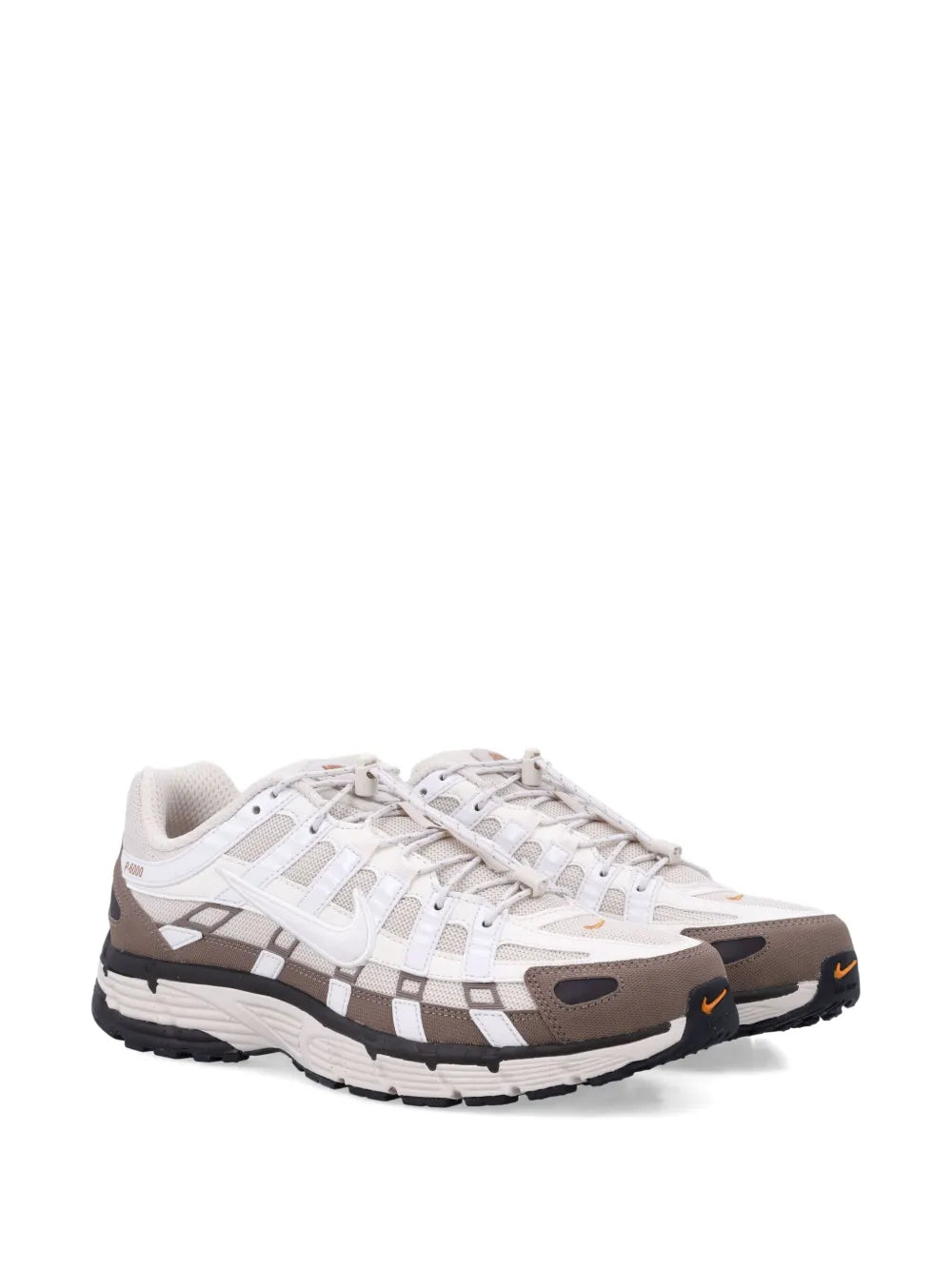 Nike P-6000 Panelled Trainers — Light Brown — Size US M 3.5 - US W 5 — Side View