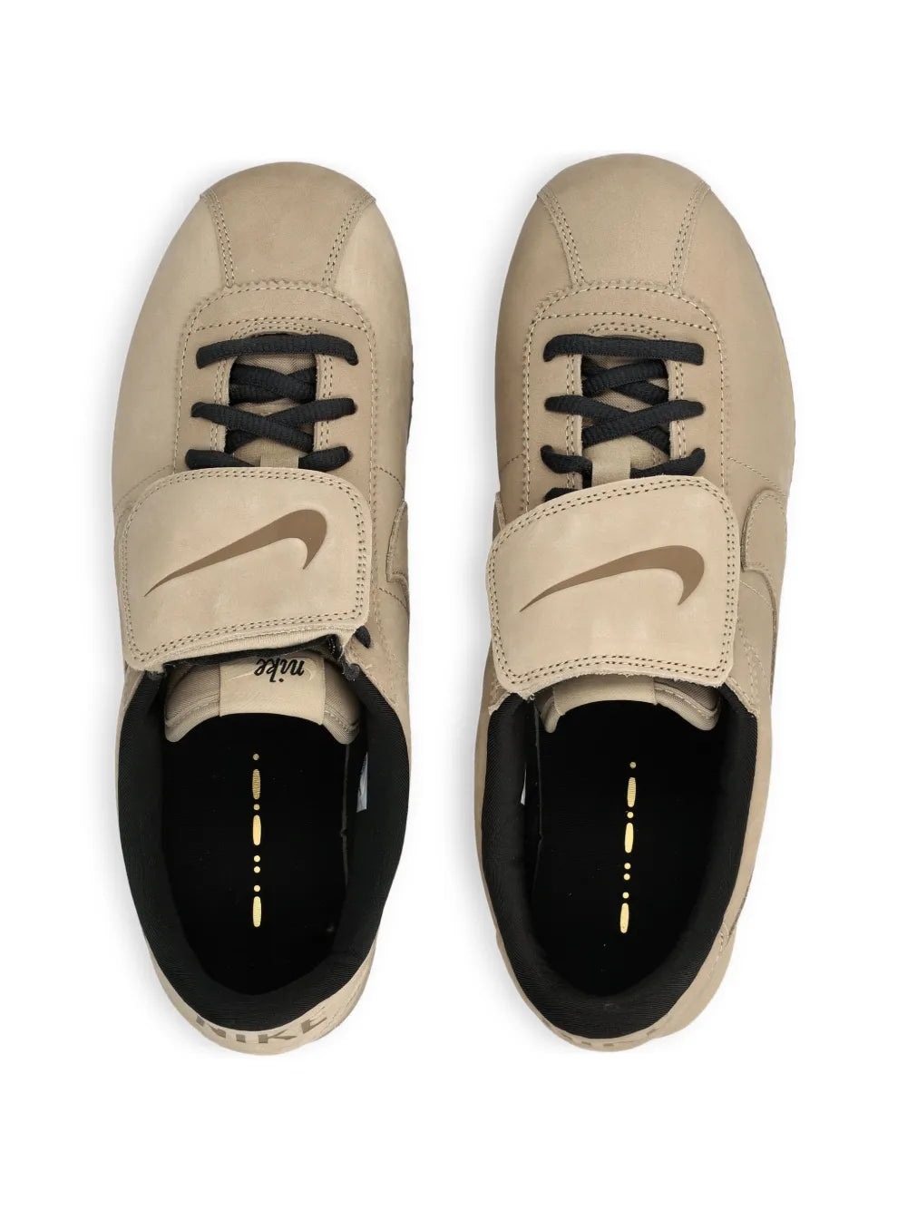 Nike Cortez Leather — Beige — Size US M 3.5 - US W 5 — Back View