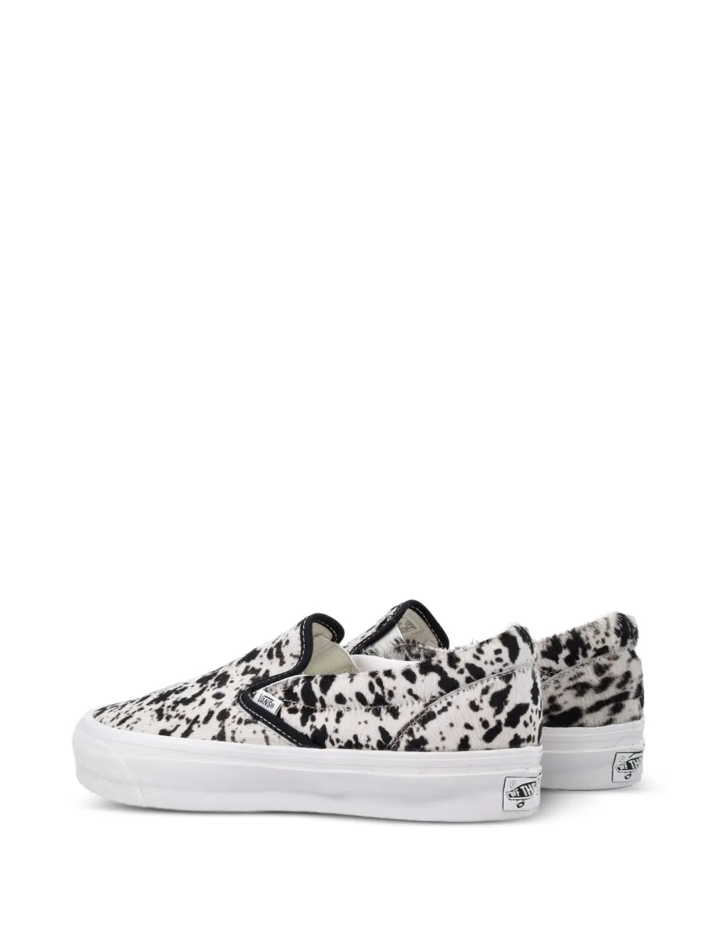 Vans Slip-On — Black — Size US M 3.5 - US W 5 — Top View