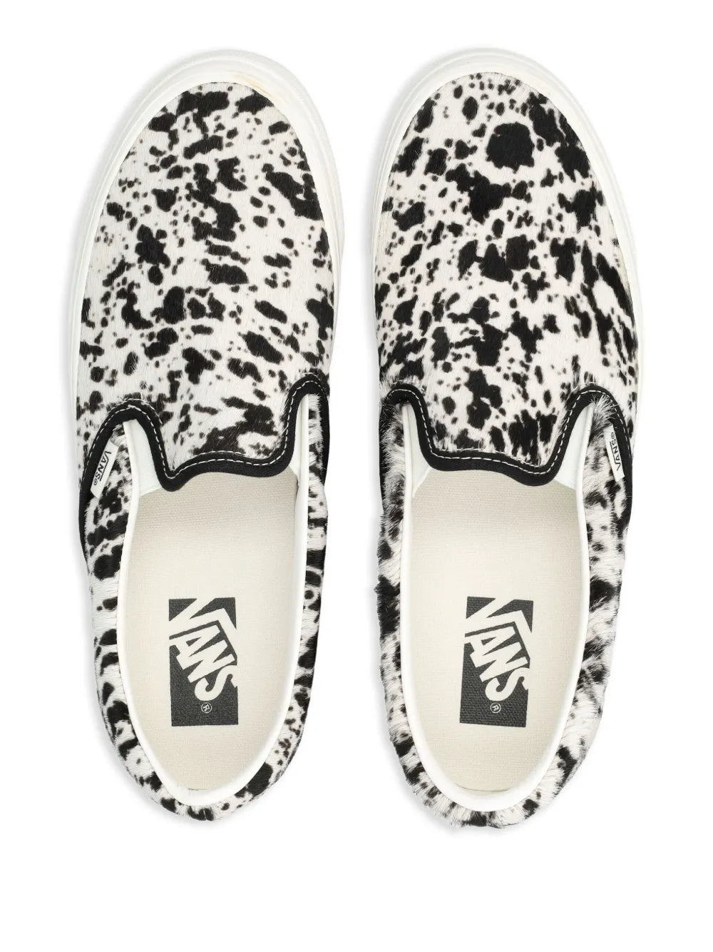 Vans Slip-On — Black — Size US M 3.5 - US W 5 — Back View