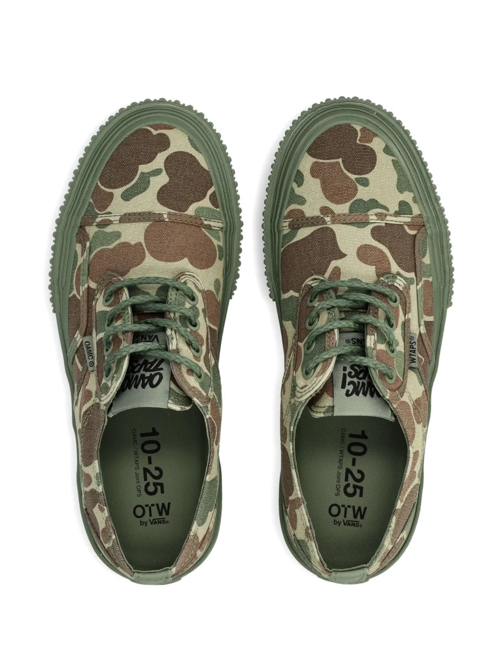 Vans Otw By Vans X Wtaps X Oamc Seylynn Camouflage Platform — Same as shown — Size US M 3.5 - US W 5 — Back View