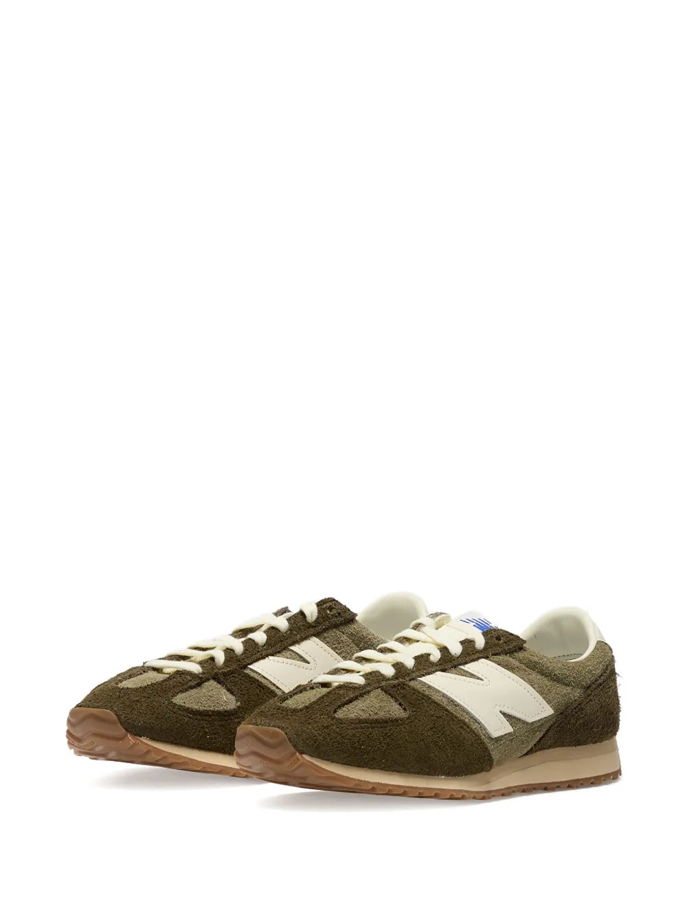 New Balance 471 Suede-Leather — Green — Size US M 3.5 - US W 5 — Side View