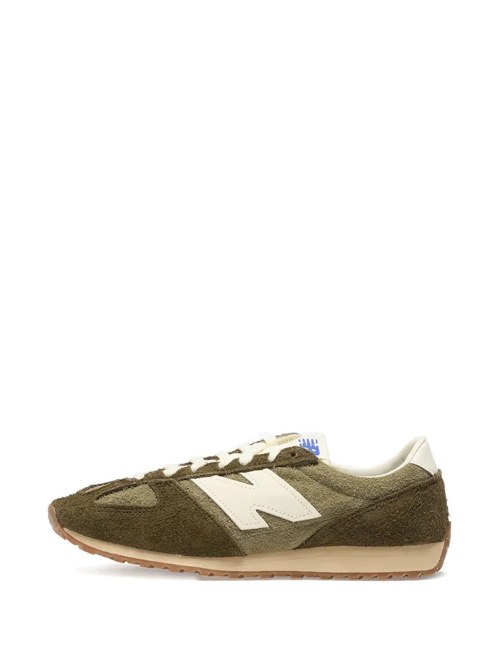 New Balance 471 Suede-Leather — Green — Size US M 3.5 - US W 5 — Back View