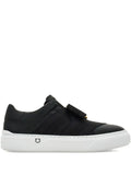 Ferragamo Bow Gancio Slip-On — Black — Size US M 3.5 - US W 5 — Front View