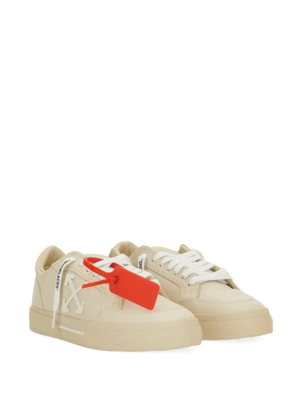 Off-White Arrows Leather — Beige — Size US M 3.5 - US W 5 — Side View