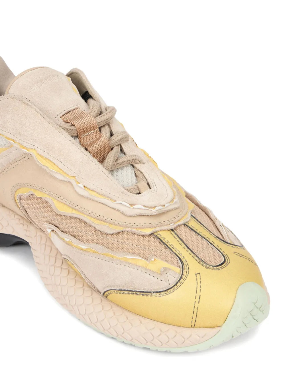 Roberto Cavalli Chunky-Sole — Ivory — Size US M 3.5 - US W 5 — Top View