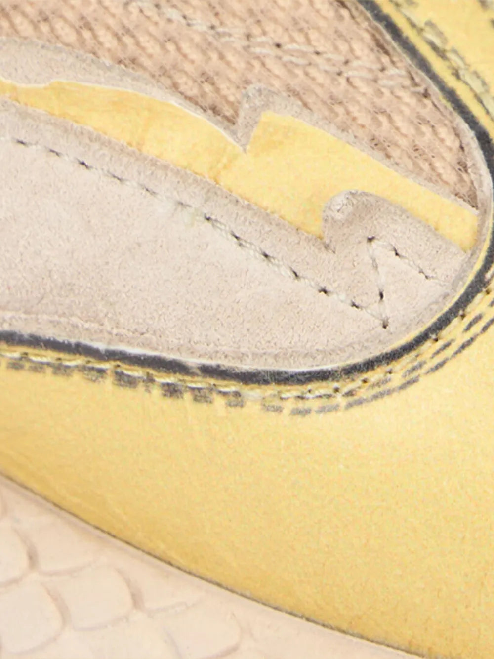 Roberto Cavalli Chunky-Sole — Ivory — Size US M 3.5 - US W 5 — Detail View
