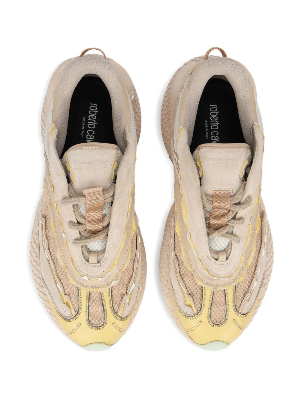 Roberto Cavalli Chunky-Sole — Ivory — Size US M 3.5 - US W 5 — Back View