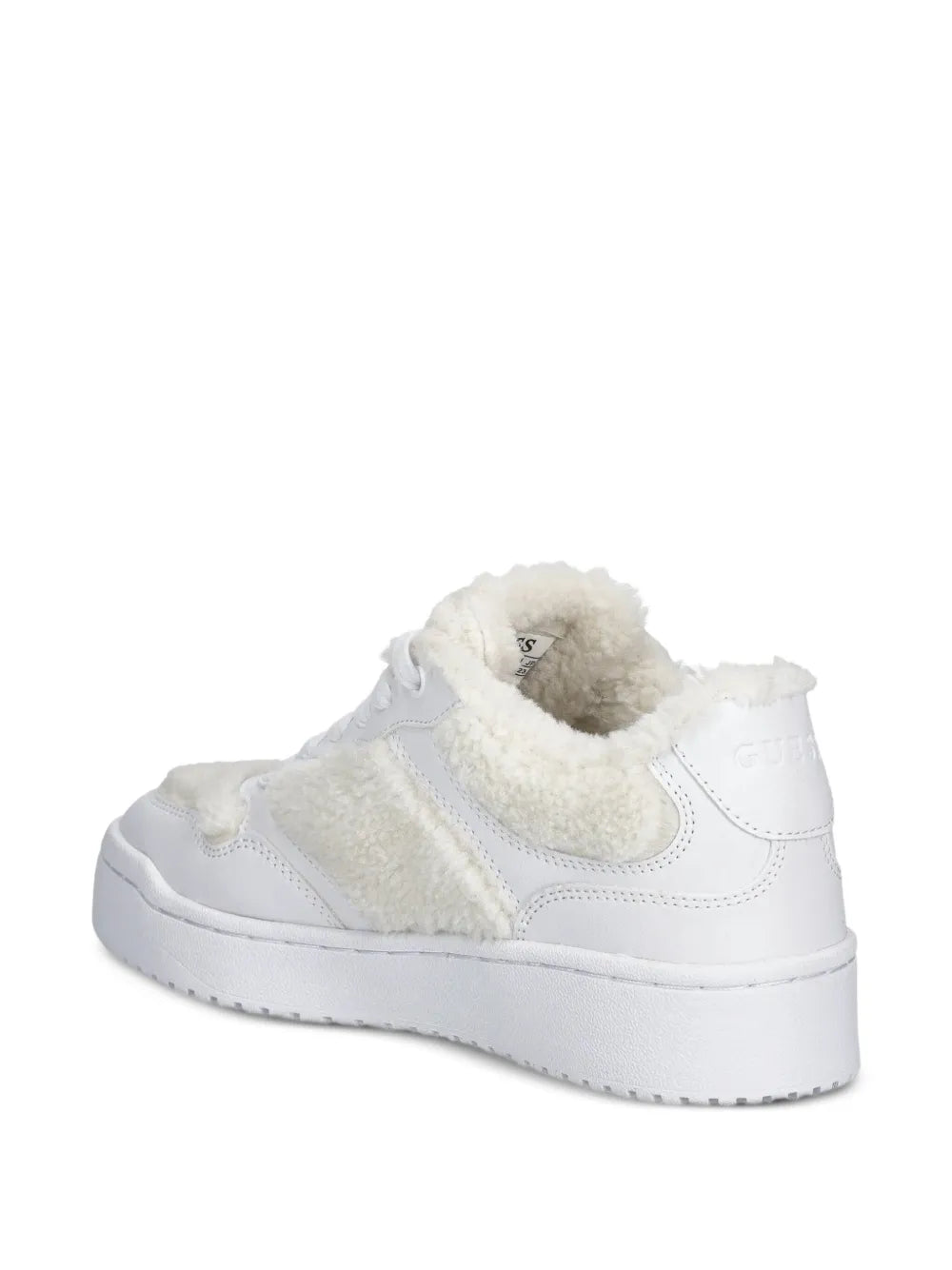 GUESS USA Miram Logo — White — Size US M 3.5 - US W 5 — Detail View