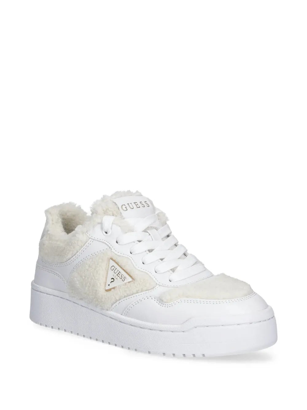 GUESS USA Miram Logo — White — Size US M 3.5 - US W 5 — Side View