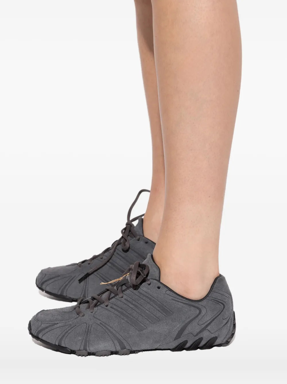 adidas Ghost Sprint W Suede — Grey — Size US M 3.5 - US W 5 — Detail View
