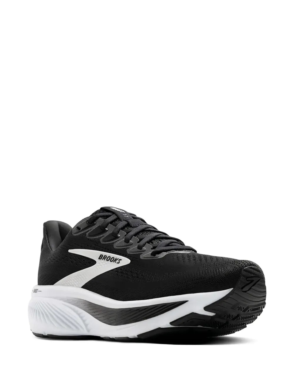 BROOKS Ghost 17 — Black — Size US M 3.5 - US W 5 — Side View