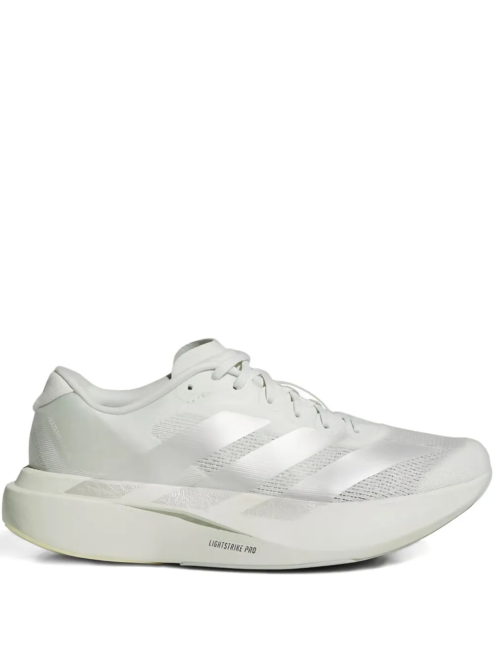 adidas Adizero Evo — White — Size US M 3.5 - US W 5 — Front View