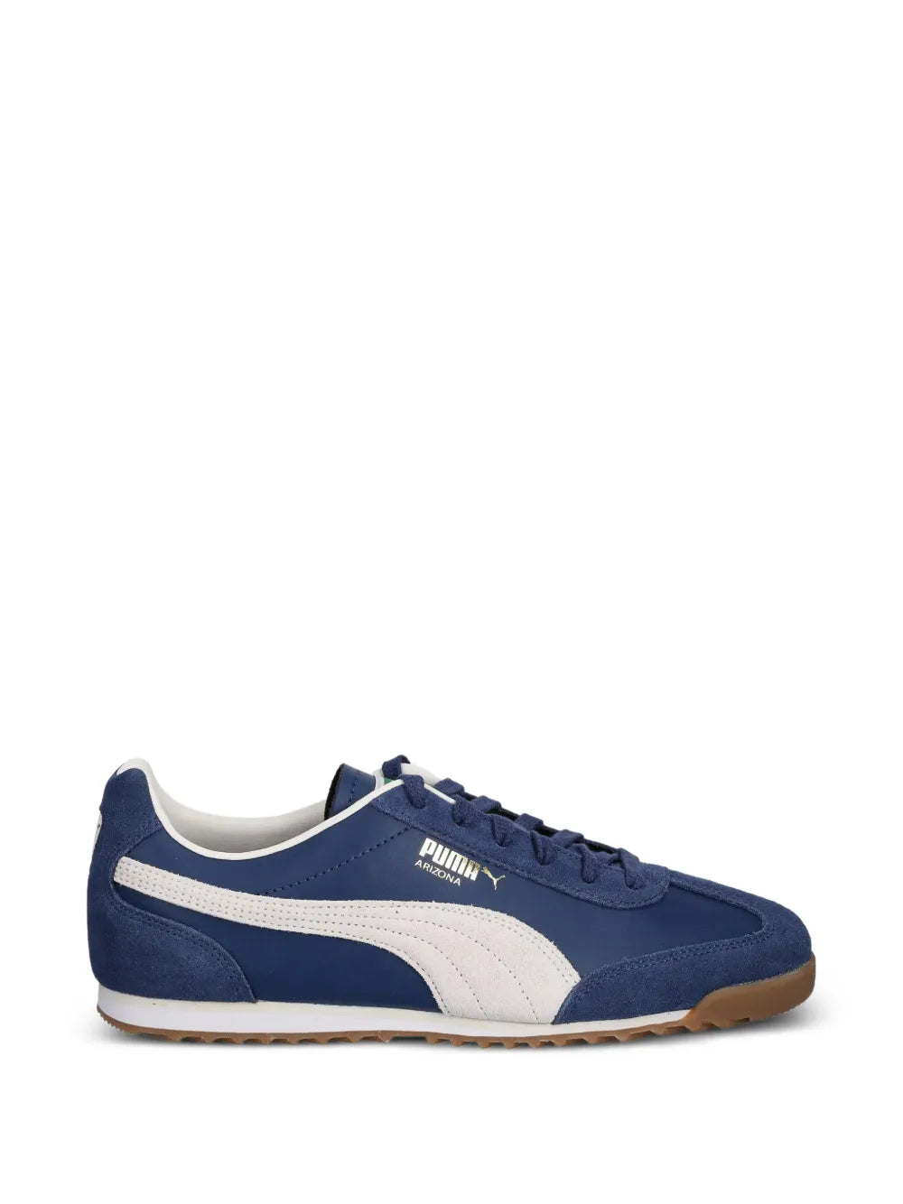 PUMA Arizona Retro Lace-Up — Blue — Size US M 3.5 - US W 5 — Front View