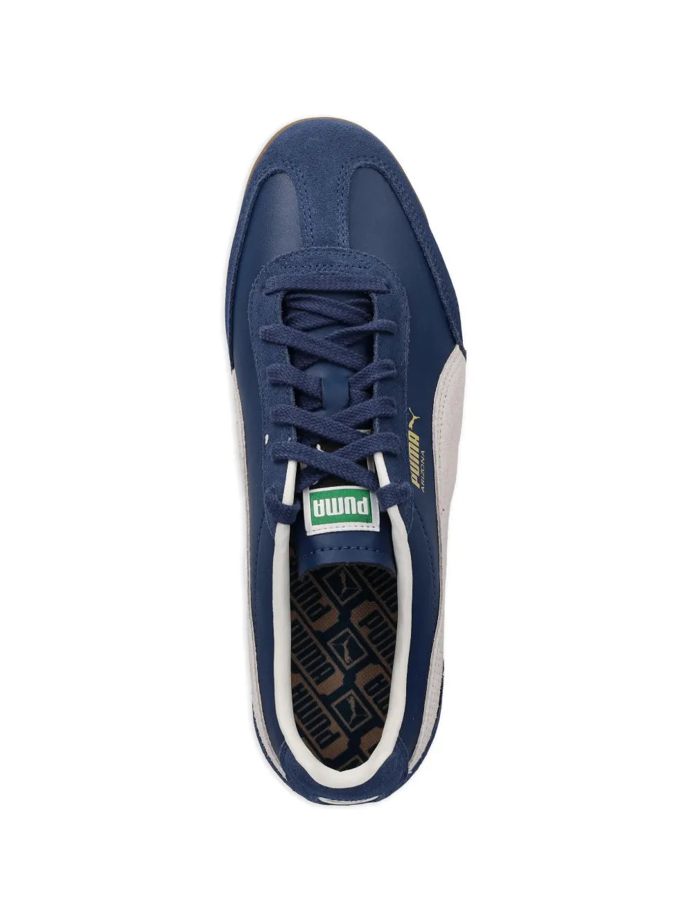 PUMA Arizona Retro Lace-Up — Blue — Size US M 3.5 - US W 5 — Back View