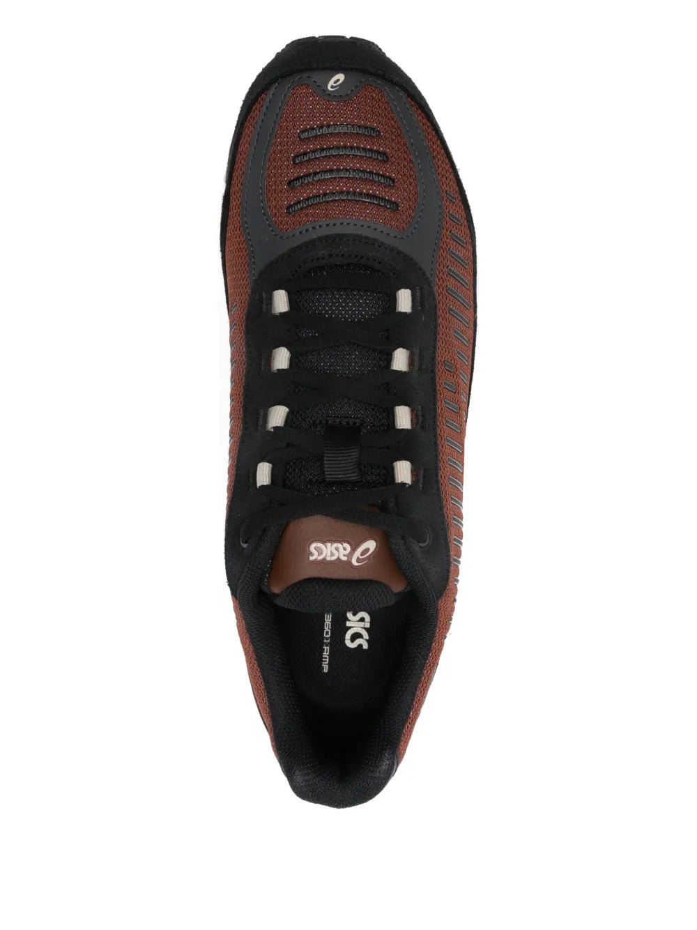 ASICS Asics  Brown — Black — Size US M 3.5 - US W 5 — Top View