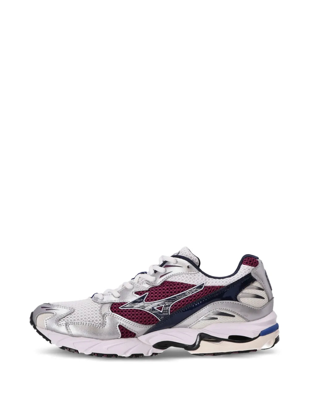 Mizuno Wave Rider 10 Panelled — Grey — Size US M 3.5 - US W 5 — Top View