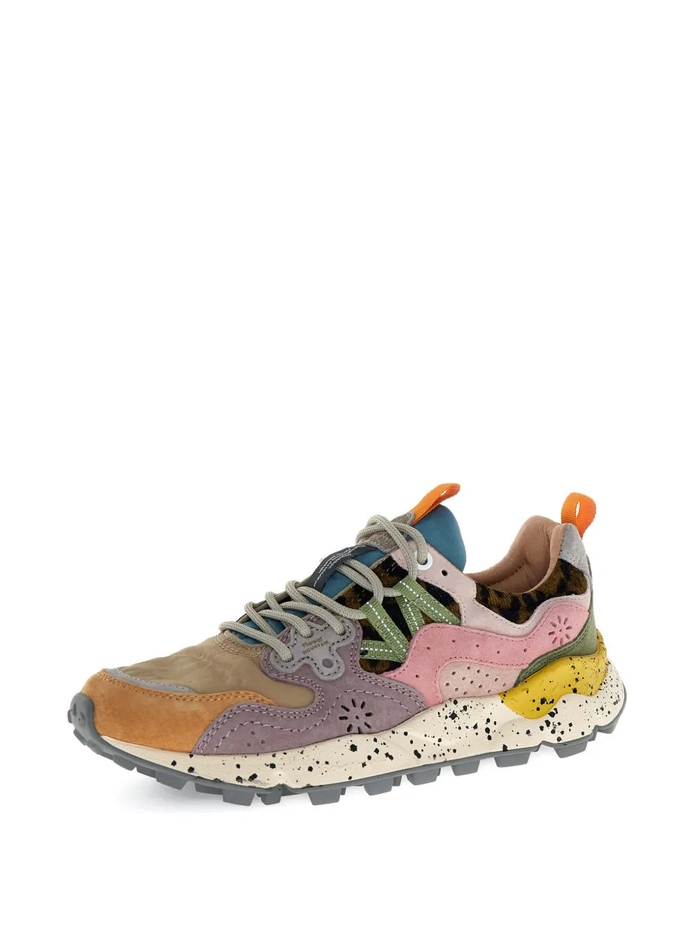 FLOWER MOUNTAIN Yamano 3 Floral — Beige — Size US M 3.5 - US W 5 — Side View