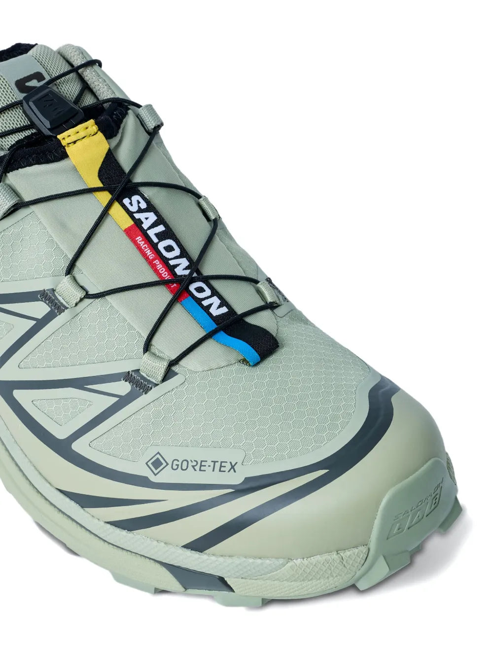 Salomon X-T 6 Gtx — Green — Size US M 3.5 - US W 5 — Back View