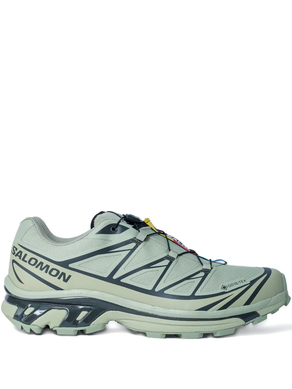Salomon X-T 6 Gtx — Green — Size US M 3.5 - US W 5 — Front View