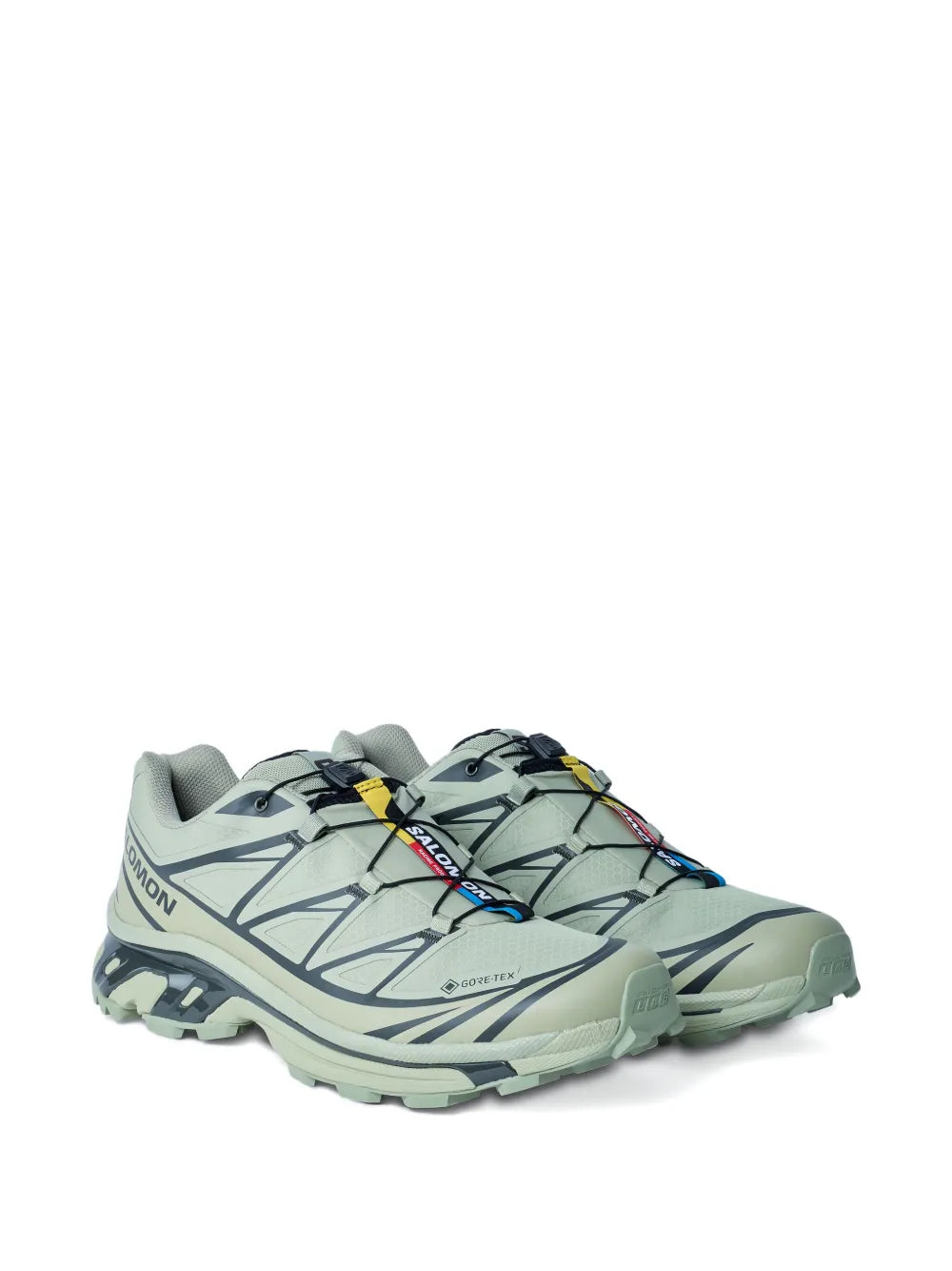 Salomon X-T 6 Gtx — Green — Size US M 3.5 - US W 5 — Side View