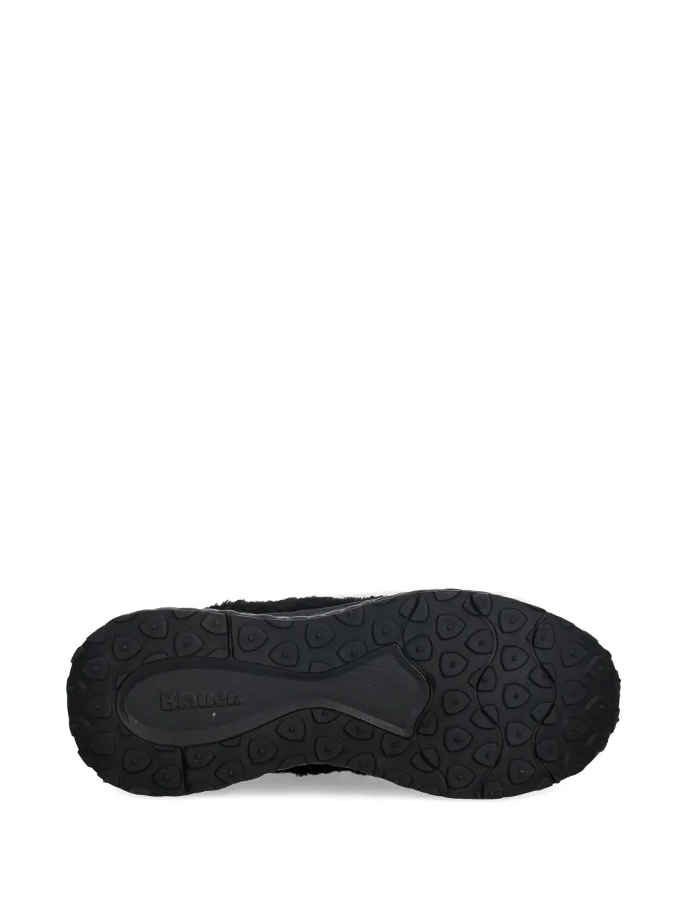 Blauer Lynn Textured Panelled — Black — Size US M 3.5 - US W 5 — Detail View