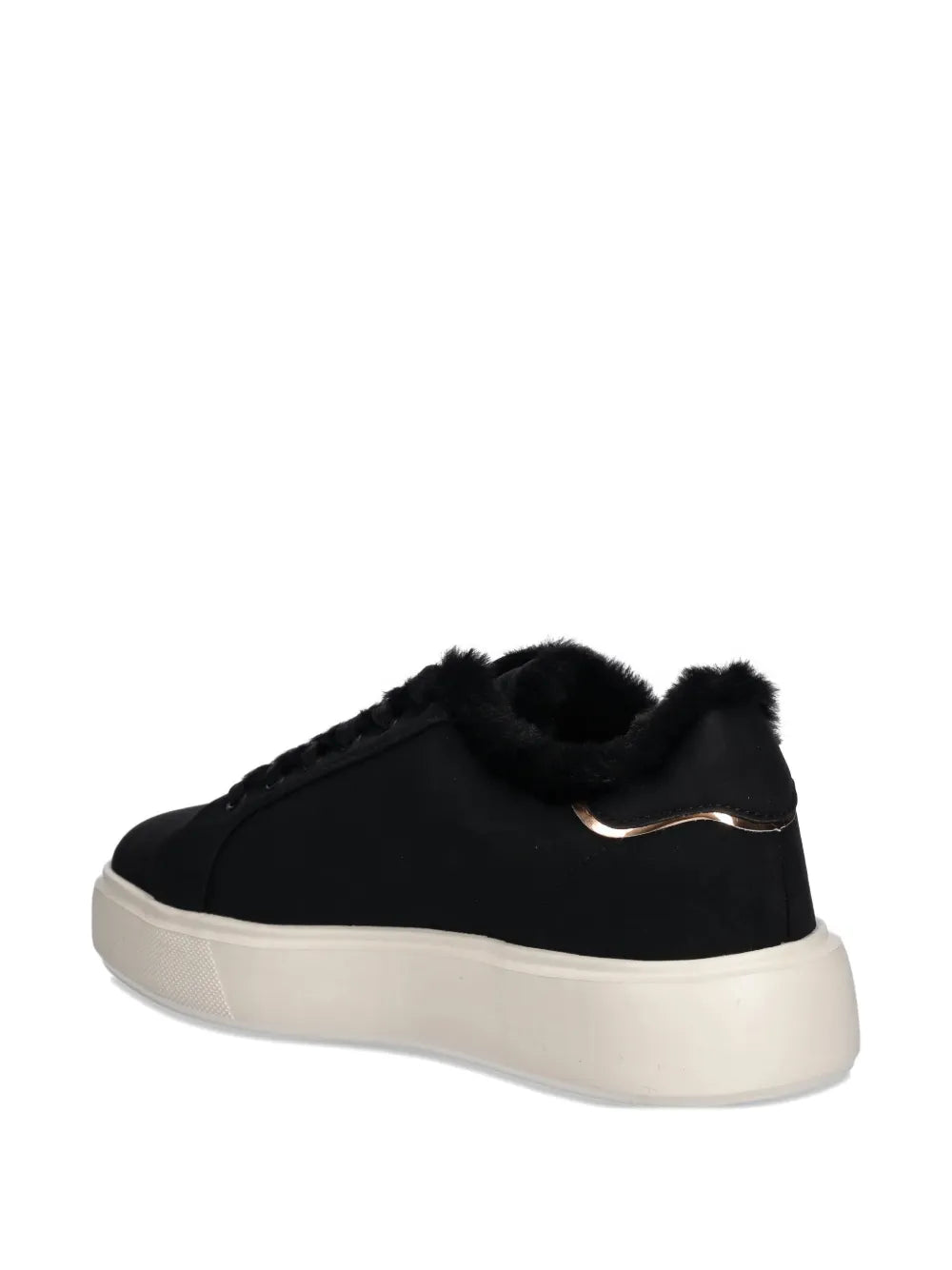 Blauer Venus Faux-Fur-Trim — Black — Size US M 3.5 - US W 5 — Back View