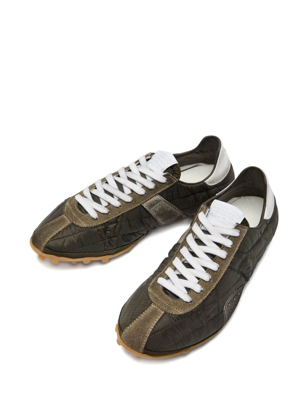 Maison Margiela Lace-Up Distressed — Green — Size US M 3.5 - US W 5 — Side View