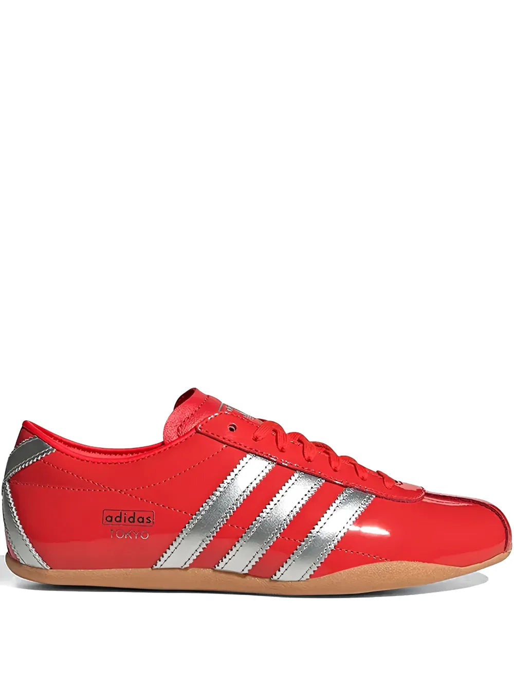 adidas Tokyo W 3-Stripes — Red — Size US M 3.5 - US W 5 — Front View