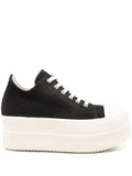 Rick Owens DRKSHDW Lace-Up — Black — Size US M 3.5 - US W 5 — Front View