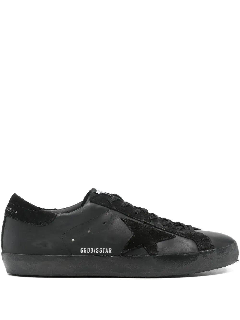 Golden Goose Super-Star — Black — Size US M 3.5 - US W 5 — Front View