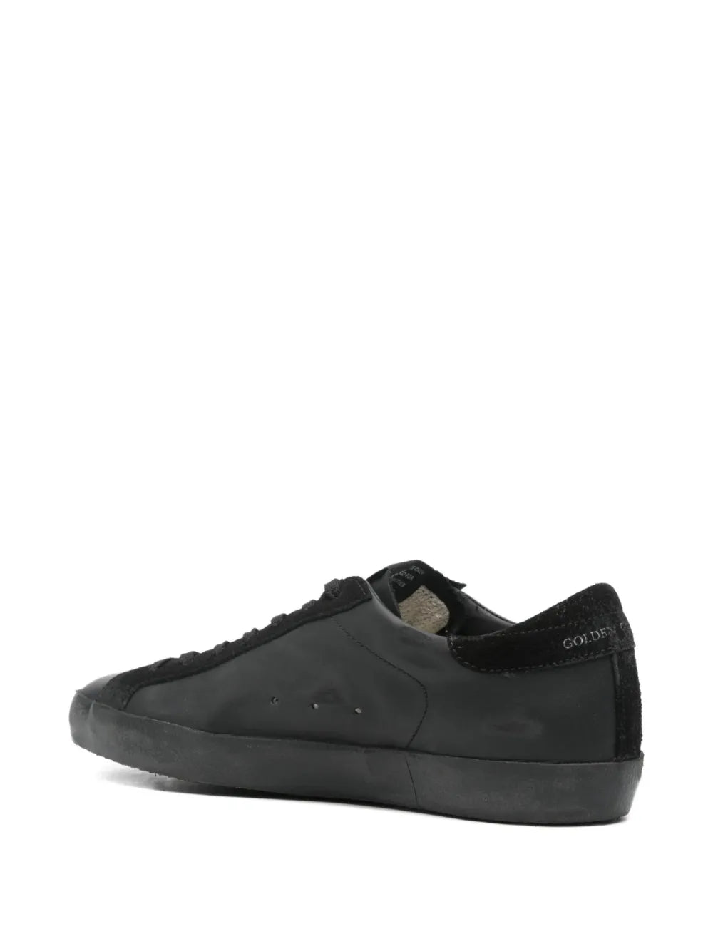 Golden Goose Super-Star — Black — Size US M 3.5 - US W 5 — Back View