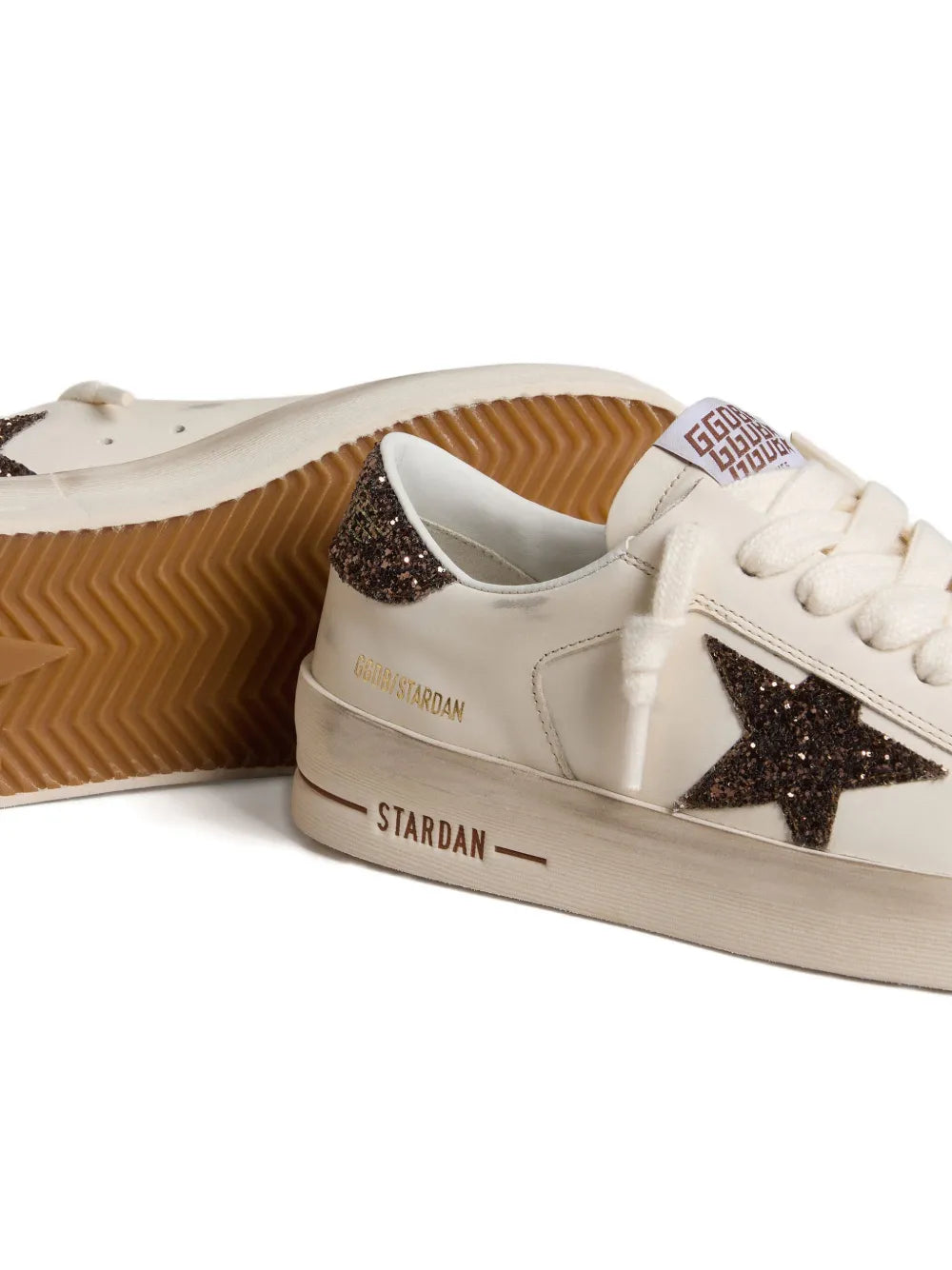 Golden Goose Lace-Up — White — Size US M 3.5 - US W 5 — Back View