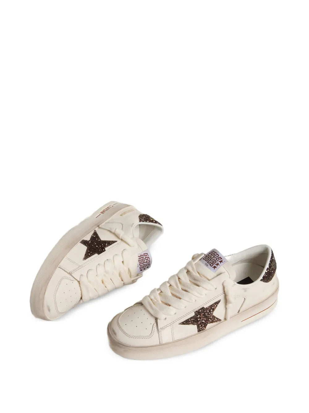 Golden Goose Lace-Up — White — Size US M 3.5 - US W 5 — Side View