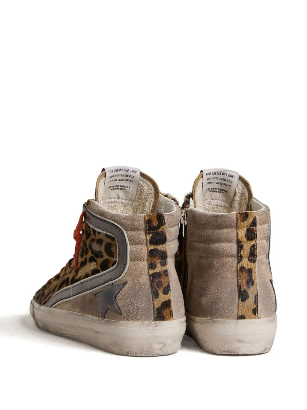 Golden Goose Slide High-Top — Brown — Size US M 3.5 - US W 5 — Top View
