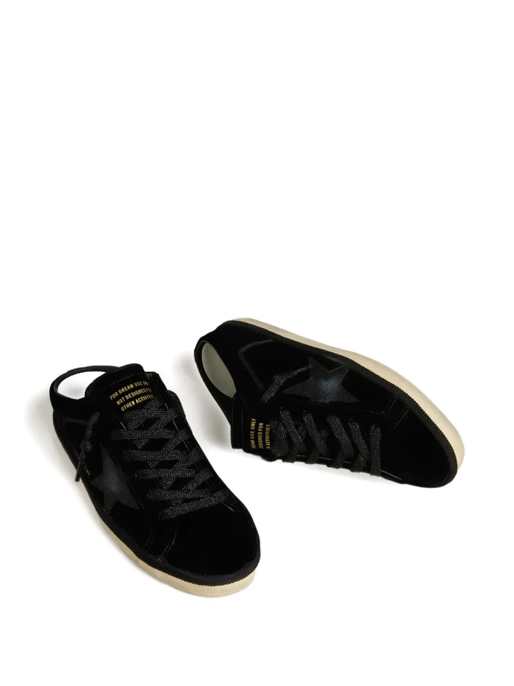 Golden Goose Super-Star — Black — Size US M 3.5 - US W 5 — Side View