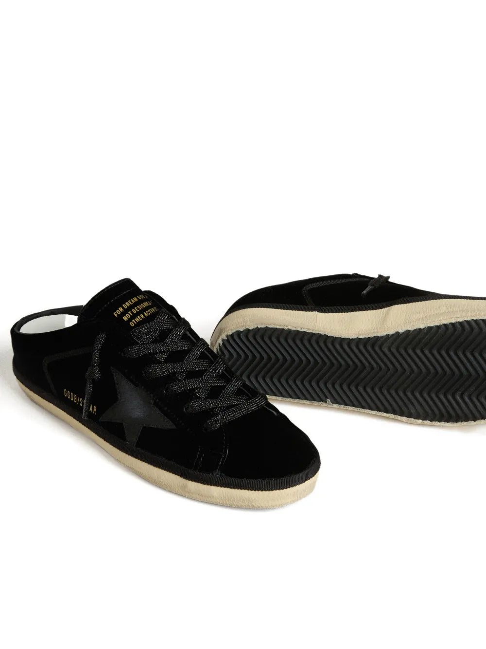 Golden Goose Super-Star — Black — Size US M 3.5 - US W 5 — Top View