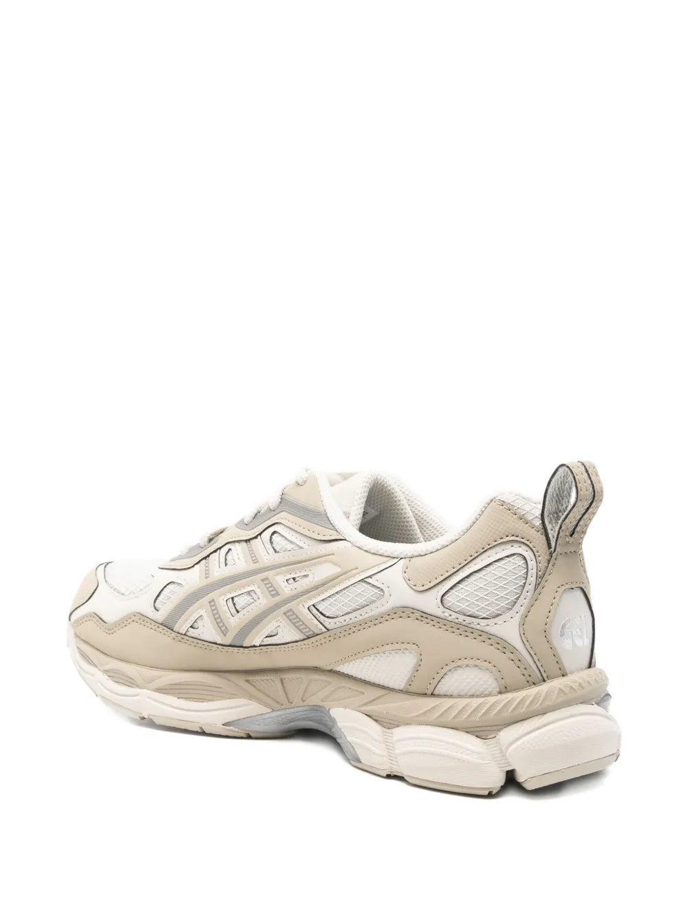 ASICS Panelled-Design — Grey — Size US M 3.5 - US W 5 — Back View