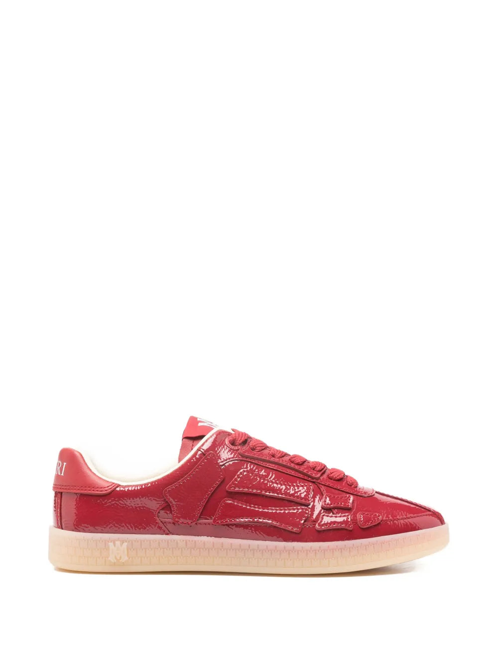 AMIRI Pacific Bones — Red — Size US M 3.5 - US W 5 — Front View