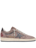Golden Goose Ball Star Glitter-Embellishment — Purple — Size US M 3.5 - US W 5 — Front View