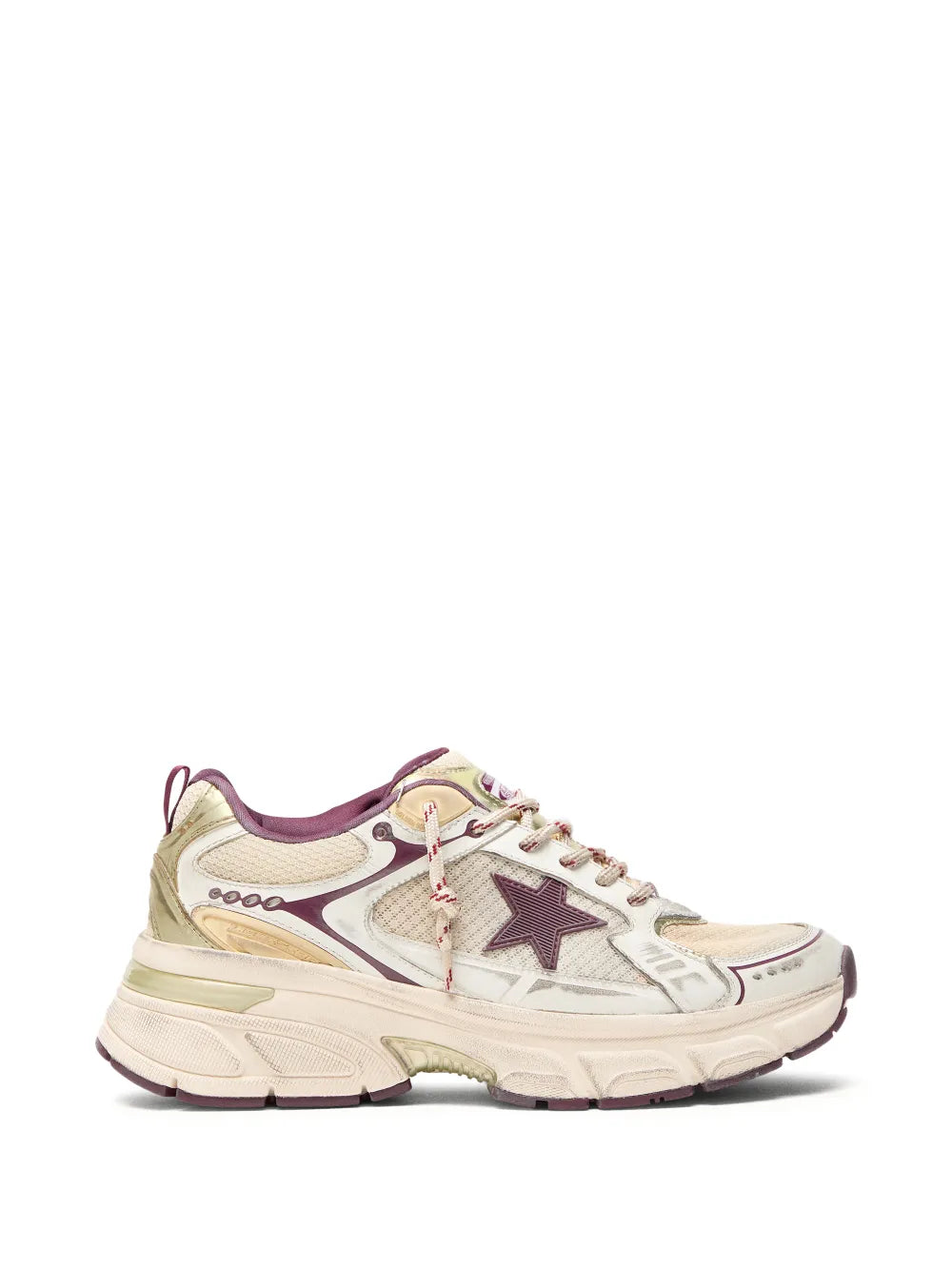 Golden Goose Star-Embellishment — Beige — Size US M 3.5 - US W 5 — Front View