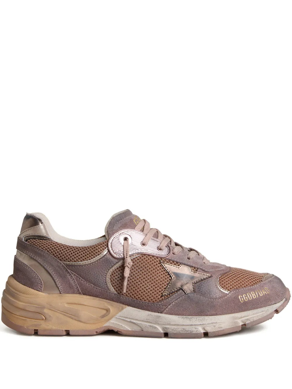 Golden Goose Dad Star Suede — Purple — Size US M 3.5 - US W 5 — Front View