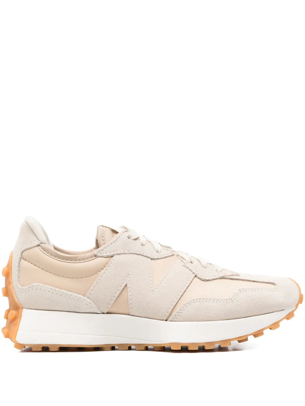 New Balance Suede Panelled — Pink — Size US M 3.5 - US W 5 — Front View
