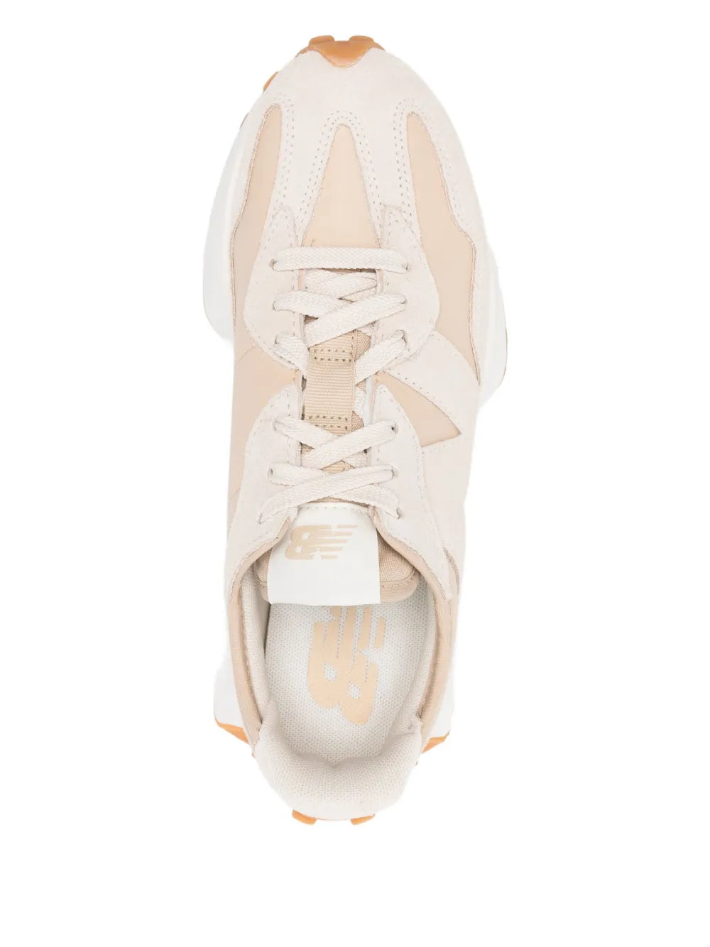 New Balance Suede Panelled — Pink — Size US M 3.5 - US W 5 — Top View