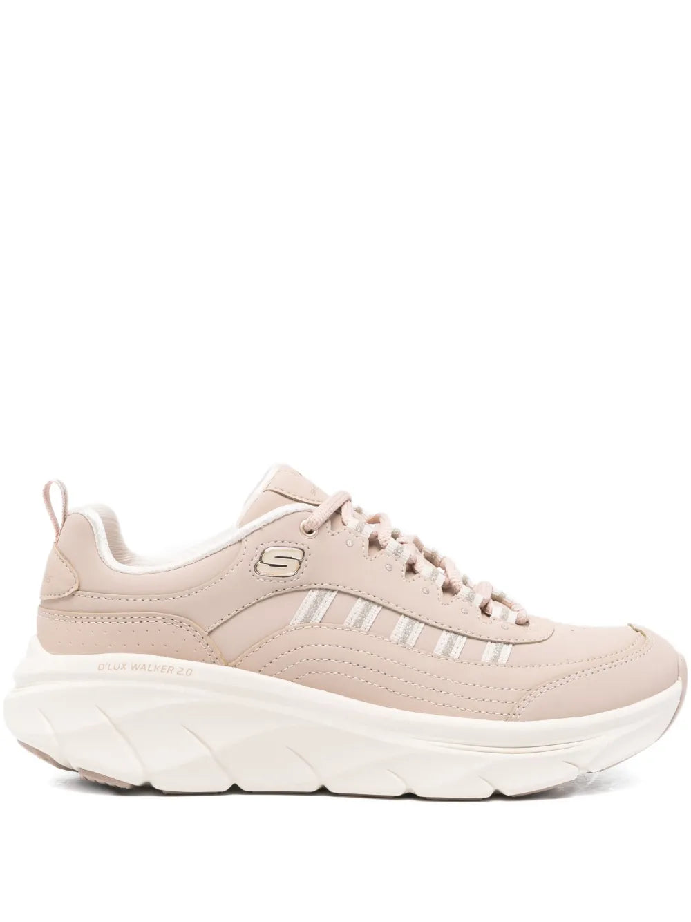 Skechers Stripe-Detail — Pink — Size US M 3.5 - US W 5 — Front View