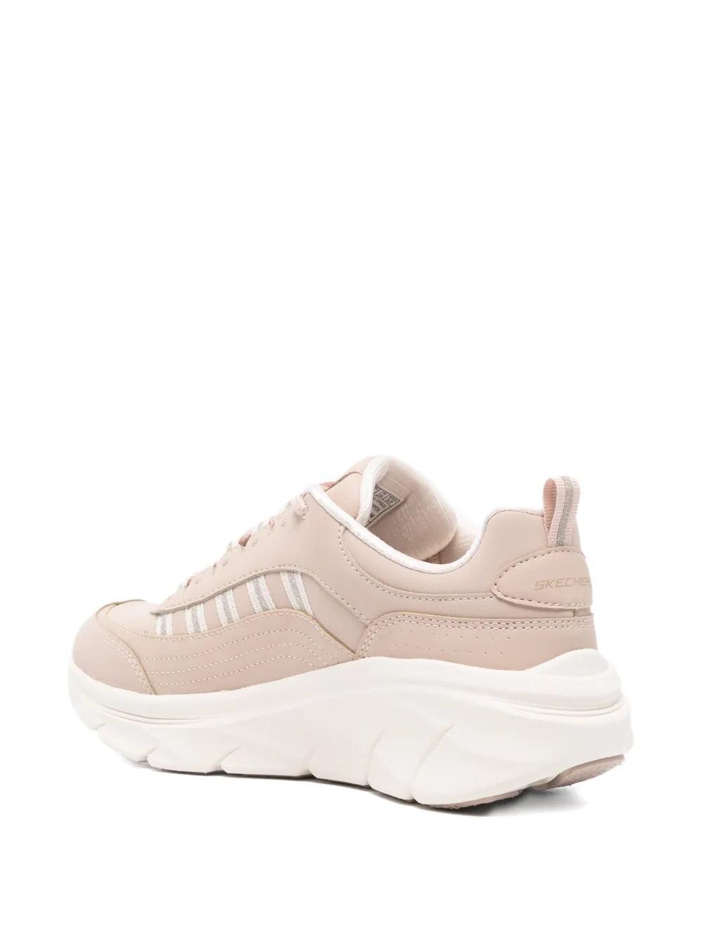Skechers Stripe-Detail — Pink — Size US M 3.5 - US W 5 — Back View